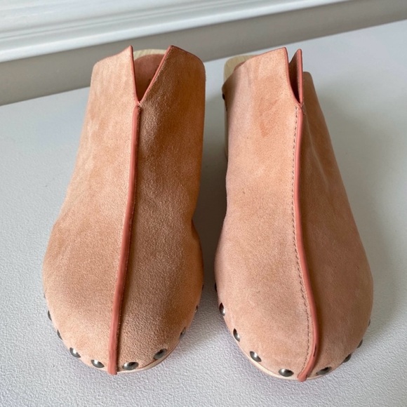 Kelsi Dagger Pink Suede clogs - 9.5 - Picture 4 of 9